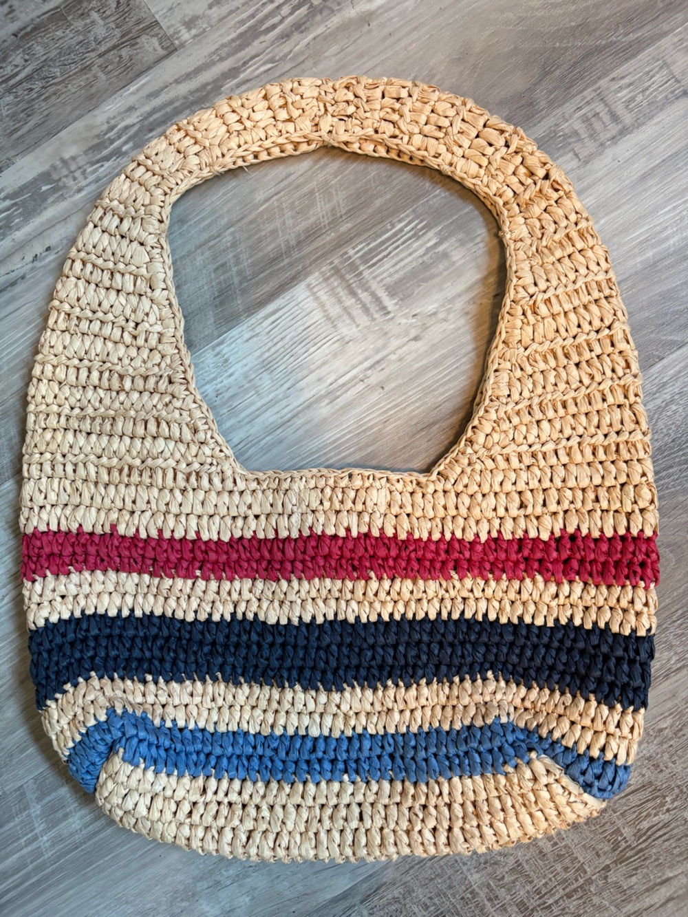 Universal Thread Casual Raffia Bag NWOT